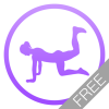 Health & Fitness - Daily Butt Workout FREE - Personal Trainer App for Quick Home Lower Body Workouts and Exercise Fitness Routines - Daily Workout Apps
