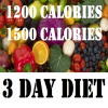 Health & Fitness - 3 Day Diet and 1200 & 1500 Calories Diets - Awesomeappscenter LLC