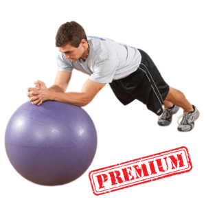 Health & Fitness - 10 Min Exercise Ball Workout: Core-Strength Moves Using A Fitness Ball (Premium) - Tone Up And Slim Down - Alexandru Paduraru