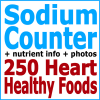 Health & Fitness - Sodium Counter plus 250 Heart Healthy Foods - First Line Medical Communications Ltd