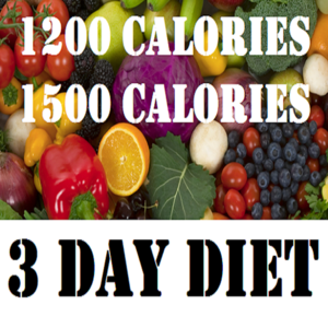 Health & Fitness - 3 Day Diet and 1200 & 1500 Calories Diets - Awesomeappscenter LLC